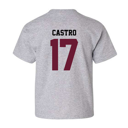 AAMU - NCAA Baseball : Isaac Castro - Classic Shersey Youth T-Shirt-1