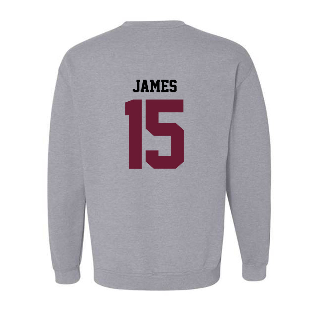 AAMU - NCAA Football : Desmon James - Classic Shersey Crewneck Sweatshirt-1
