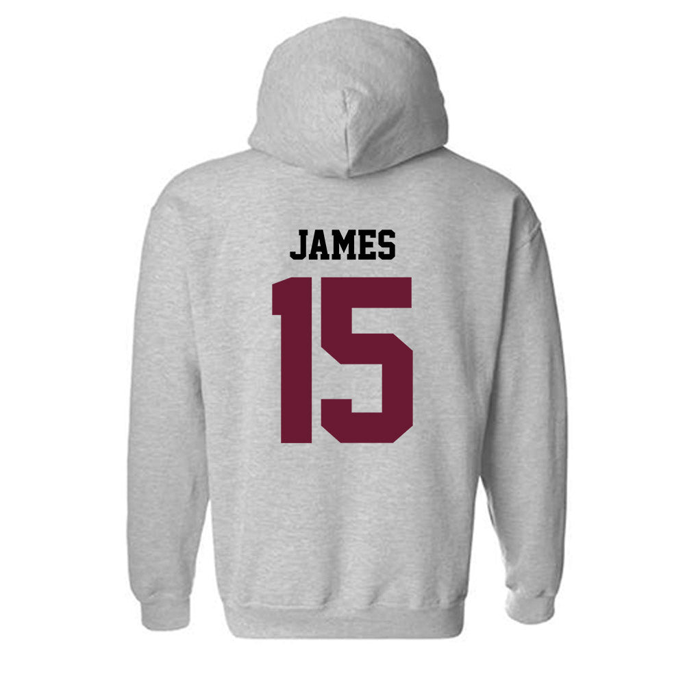 AAMU - NCAA Football : Desmon James - Classic Shersey Hooded Sweatshirt-1