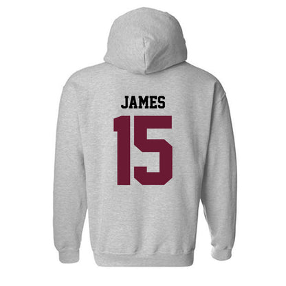 AAMU - NCAA Football : Desmon James - Classic Shersey Hooded Sweatshirt-1