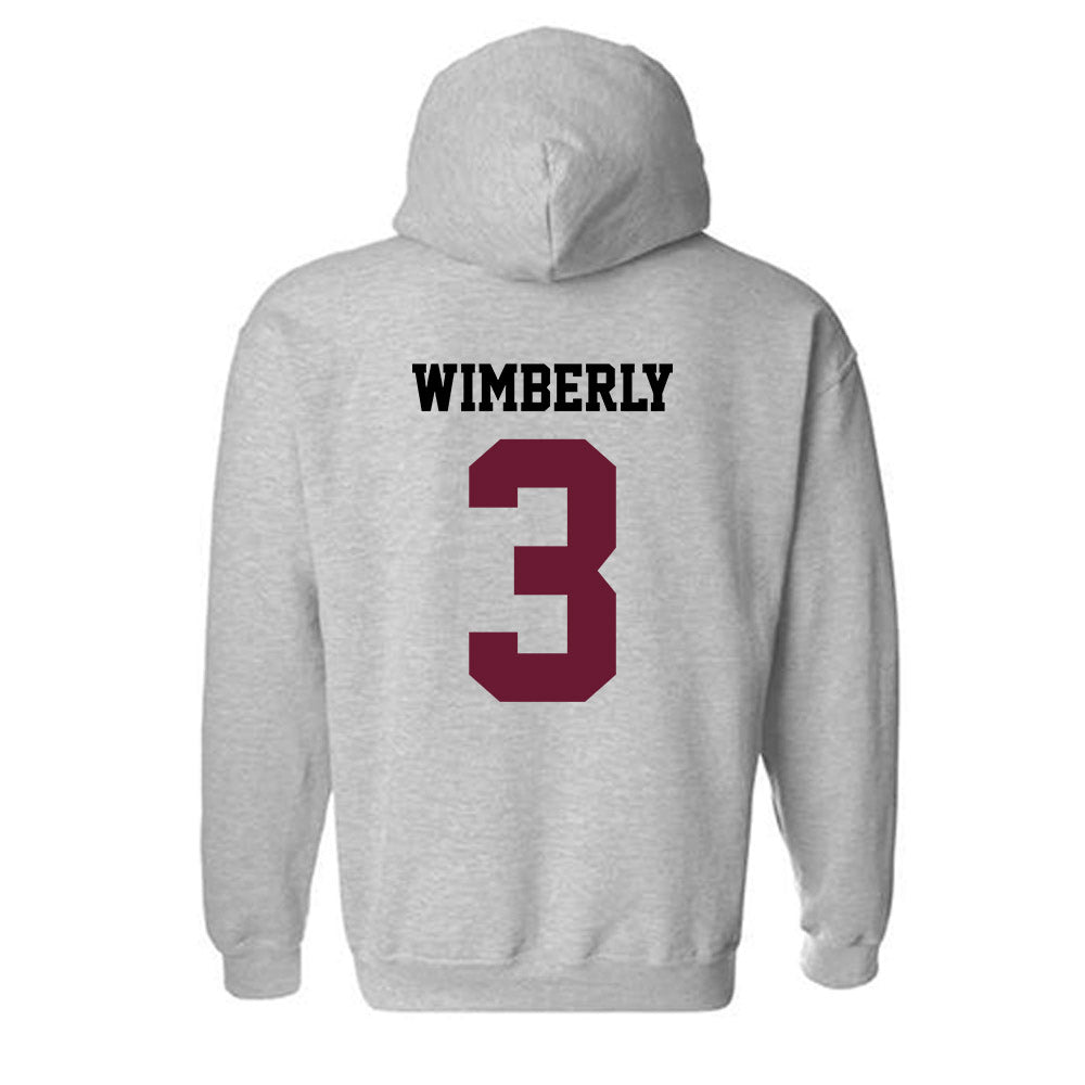 AAMU - NCAA Women's Basketball : Vanessa Wimberly - Classic Shersey Hooded Sweatshirt-1