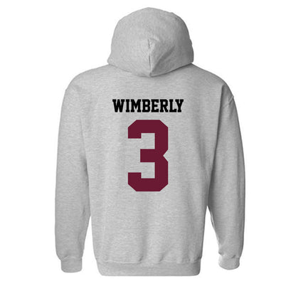 AAMU - NCAA Women's Basketball : Vanessa Wimberly - Classic Shersey Hooded Sweatshirt-1
