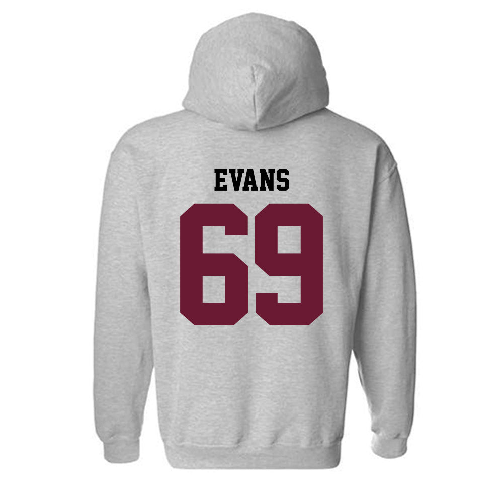 AAMU - NCAA Football : Kavaughn Evans - Classic Shersey Hooded Sweatshirt-1