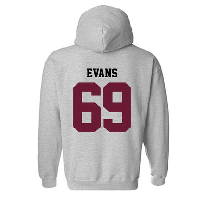 AAMU - NCAA Football : Kavaughn Evans - Classic Shersey Hooded Sweatshirt-1