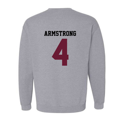 AAMU - NCAA Football : Mac Armstrong - Classic Shersey Crewneck Sweatshirt-1