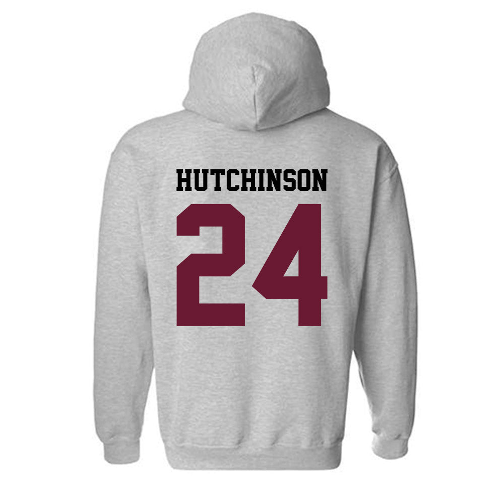 AAMU - NCAA Men's Basketball : Louis Hutchinson - Classic Shersey Hooded Sweatshirt-1