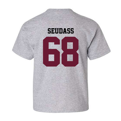 AAMU - NCAA Football : Joshua Seudass - Classic Shersey Youth T-Shirt-1