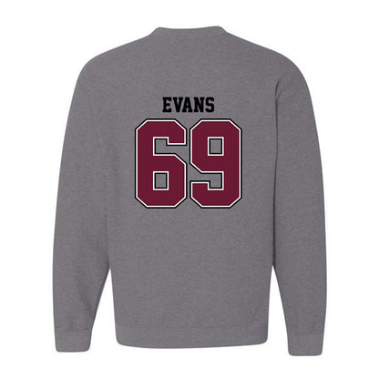 AAMU - NCAA Football : Kavaughn Evans - Classic Shersey Crewneck Sweatshirt-1