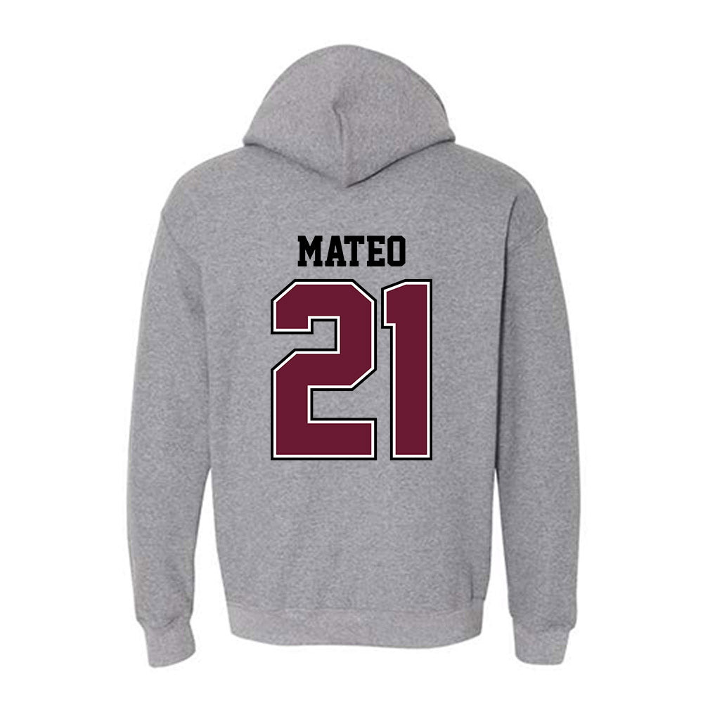 AAMU - NCAA Baseball : Anthony Mateo - Classic Shersey Hooded Sweatshirt-1