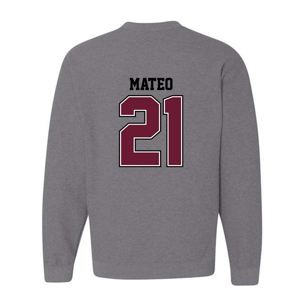 AAMU - NCAA Baseball : Anthony Mateo - Classic Shersey Crewneck Sweatshirt-1