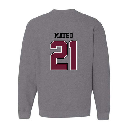 AAMU - NCAA Baseball : Anthony Mateo - Classic Shersey Crewneck Sweatshirt-1