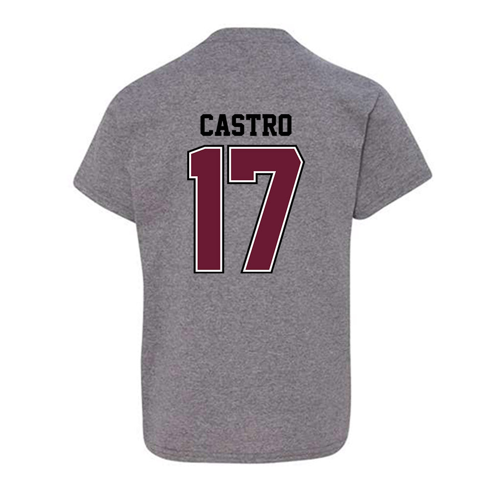 AAMU - NCAA Baseball : Isaac Castro - Classic Shersey Youth T-Shirt-1