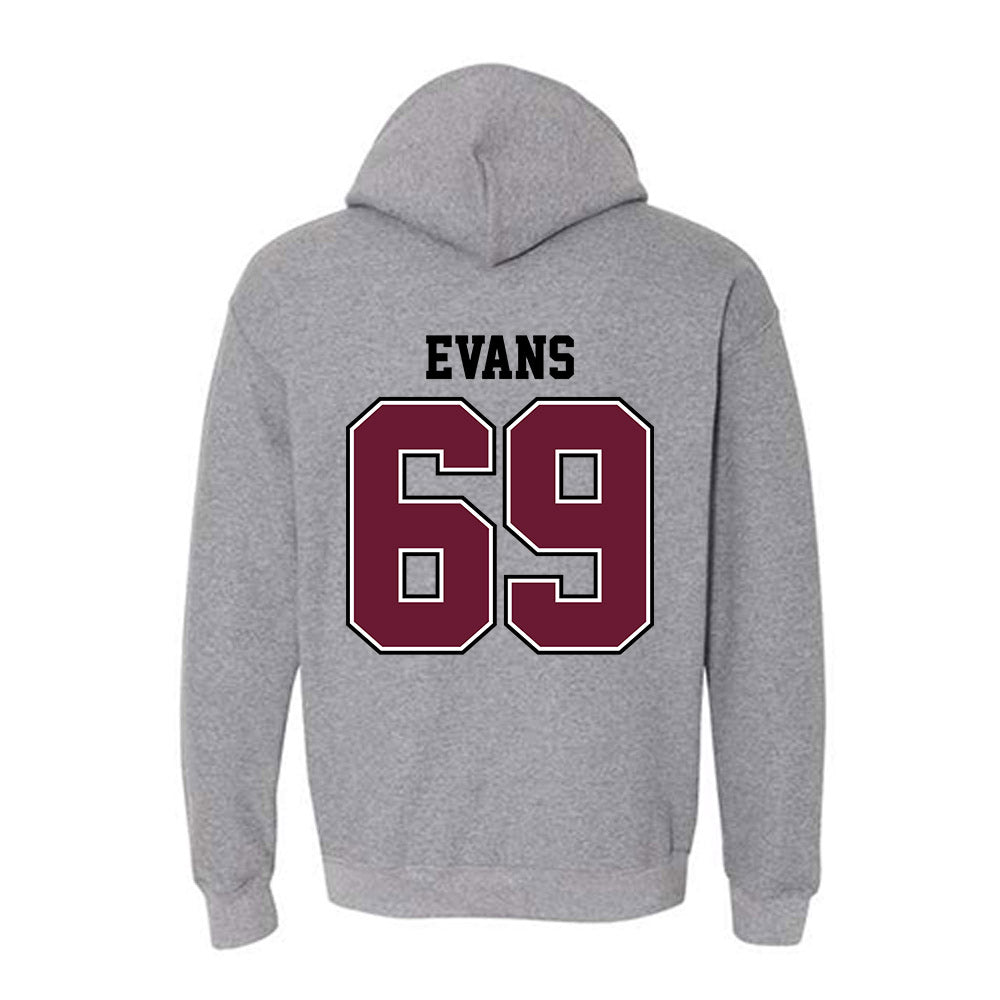 AAMU - NCAA Football : Kavaughn Evans - Classic Shersey Hooded Sweatshirt-1