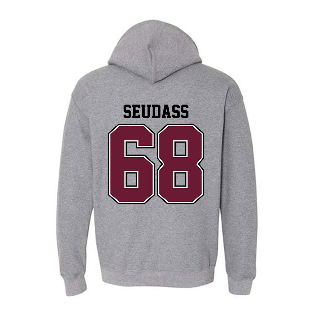 AAMU - NCAA Football : Joshua Seudass - Classic Shersey Hooded Sweatshirt-1