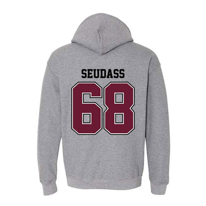 AAMU - NCAA Football : Joshua Seudass - Classic Shersey Hooded Sweatshirt-1