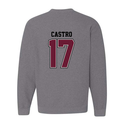 AAMU - NCAA Baseball : Isaac Castro - Classic Shersey Crewneck Sweatshirt-1