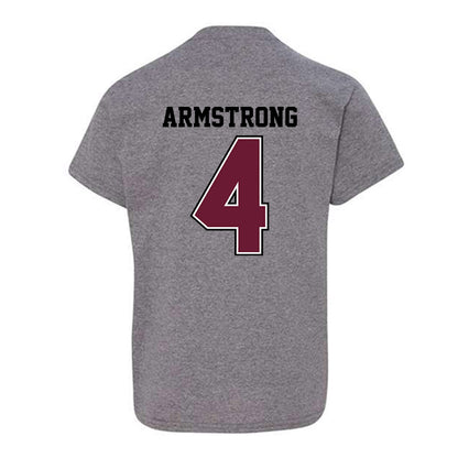 AAMU - NCAA Football : Mac Armstrong - Classic Shersey Youth T-Shirt-1