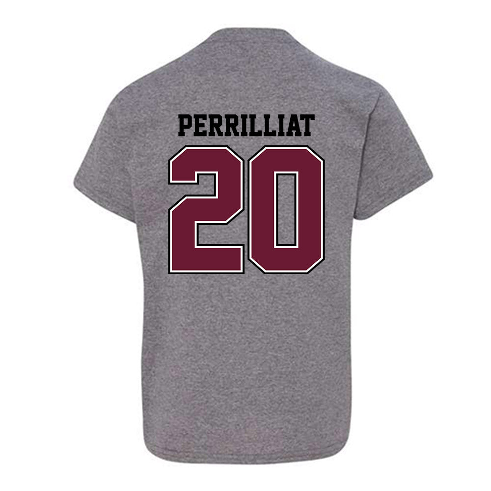 AAMU - NCAA Football : Byron Perrilliat - Classic Shersey Youth T-Shirt-1
