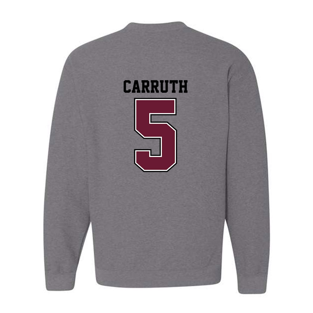 AAMU - NCAA Men's Basketball : Jalen Carruth - Classic Shersey Crewneck Sweatshirt-1