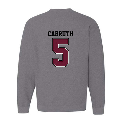 AAMU - NCAA Men's Basketball : Jalen Carruth - Classic Shersey Crewneck Sweatshirt-1