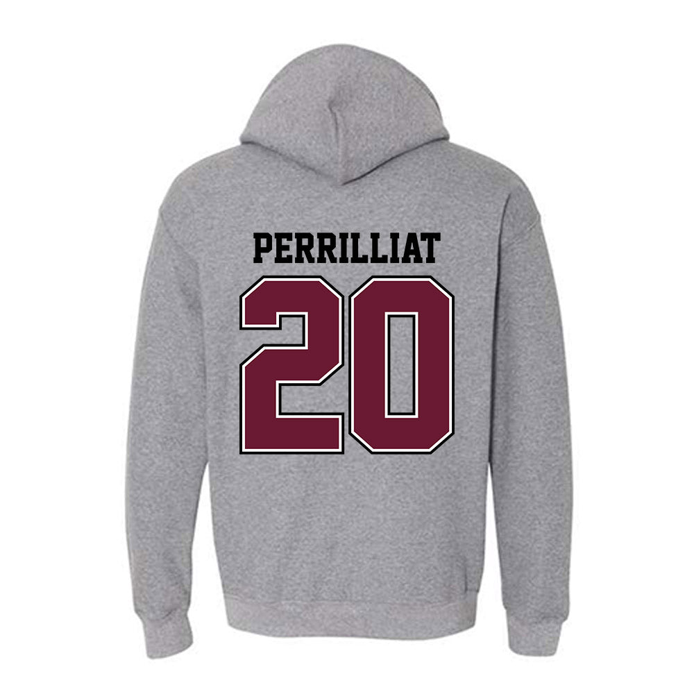 AAMU - NCAA Football : Byron Perrilliat - Classic Shersey Hooded Sweatshirt-1