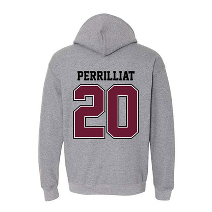 AAMU - NCAA Football : Byron Perrilliat - Classic Shersey Hooded Sweatshirt-1