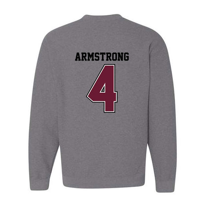 AAMU - NCAA Football : Mac Armstrong - Classic Shersey Crewneck Sweatshirt-1
