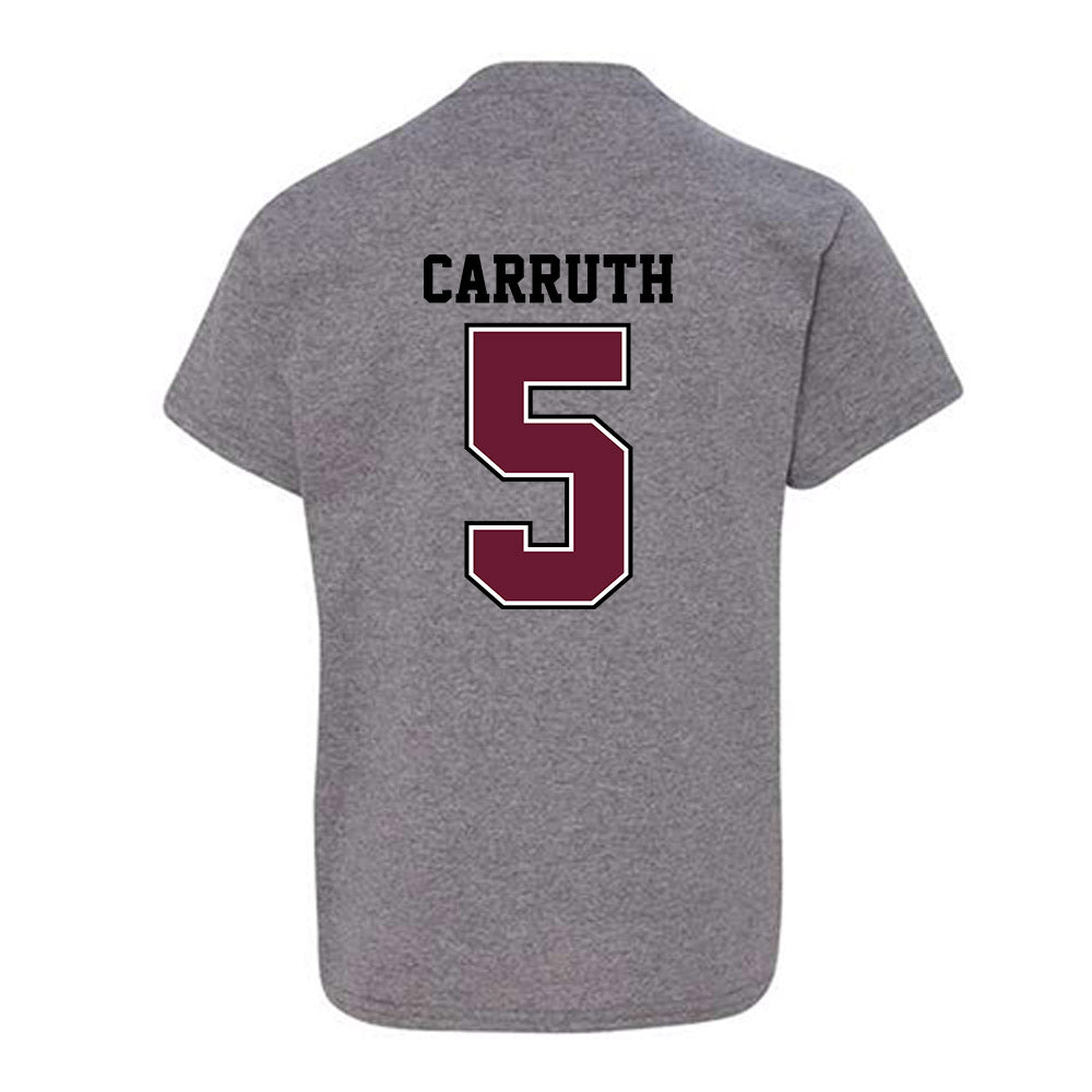 AAMU - NCAA Men's Basketball : Jalen Carruth - Classic Shersey Youth T-Shirt-1