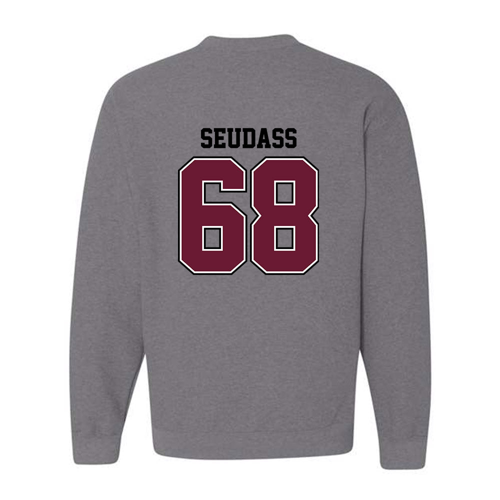 AAMU - NCAA Football : Joshua Seudass - Classic Shersey Crewneck Sweatshirt-1