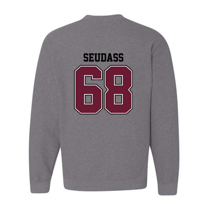 AAMU - NCAA Football : Joshua Seudass - Classic Shersey Crewneck Sweatshirt-1