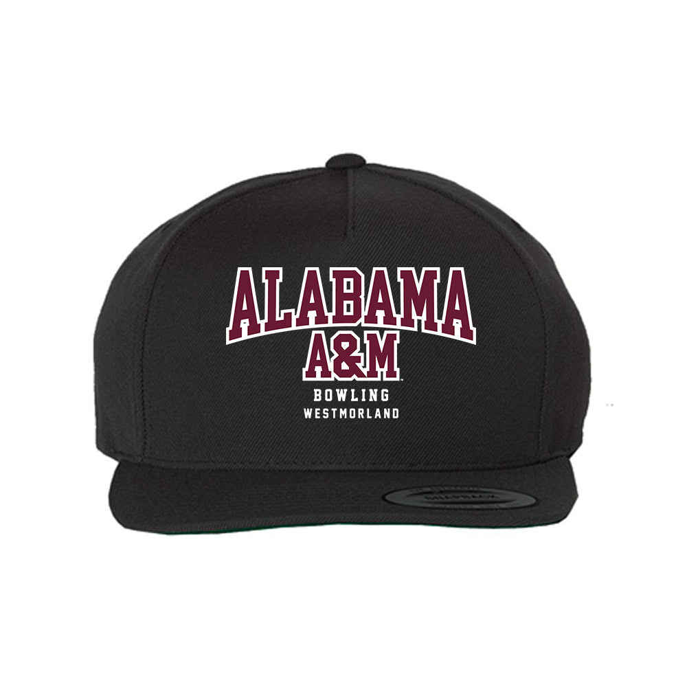 AAMU - NCAA Women's Bowling : Michele Westmorland - Snapback Hat-0
