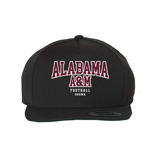 AAMU - NCAA Football : Jorhdan Brown - Snapback Hat-0