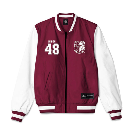 AAMU - NCAA Football : Gabriel Binion - Bomber Jacket-0