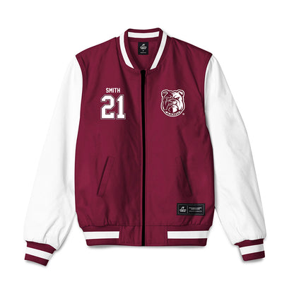 AAMU - NCAA Women's Volleyball : Briana Smith - Bomber Jacket-0