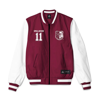 AAMU - NCAA Football : Wilburn Smallwood - Bomber Jacket-0