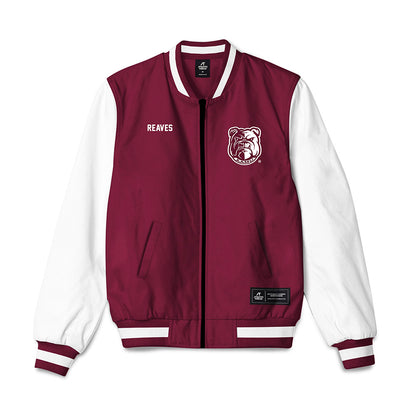 AAMU - NCAA Men's Track & Field : Andrew Reaves - Bomber Jacket-0
