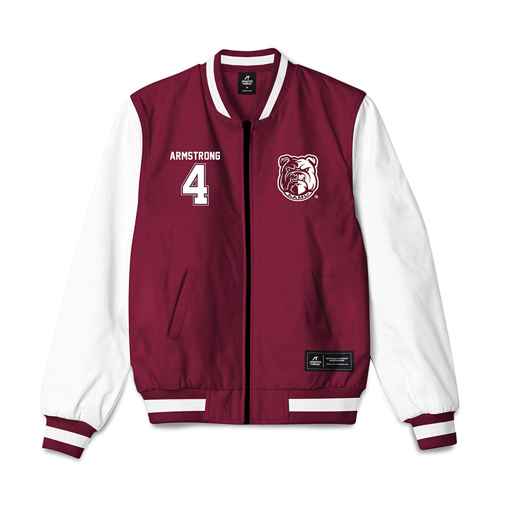 AAMU - NCAA Football : Mac Armstrong - Bomber Jacket-0