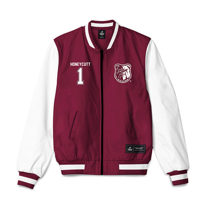 AAMU - NCAA Softball : Ahkeela Honeycutt - Bomber Jacket-0