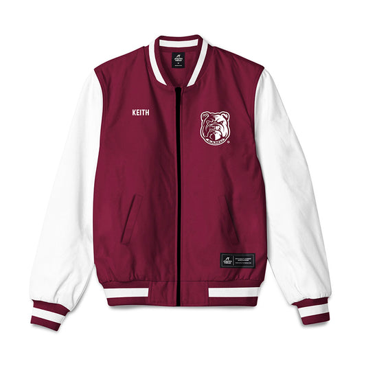 AAMU - NCAA Men's Track & Field : Joe Keith - Bomber Jacket-0
