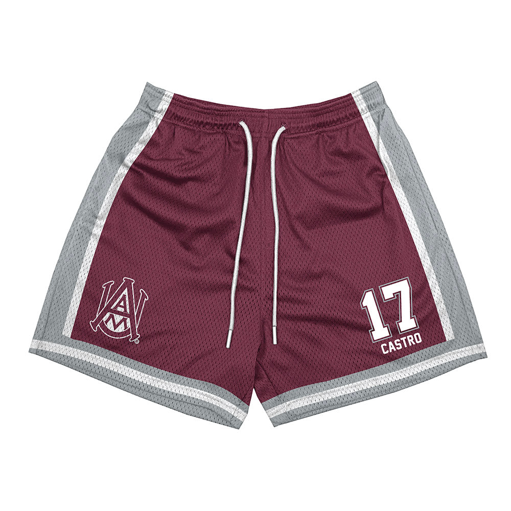 AAMU - NCAA Baseball : Isaac Castro - Shorts-0