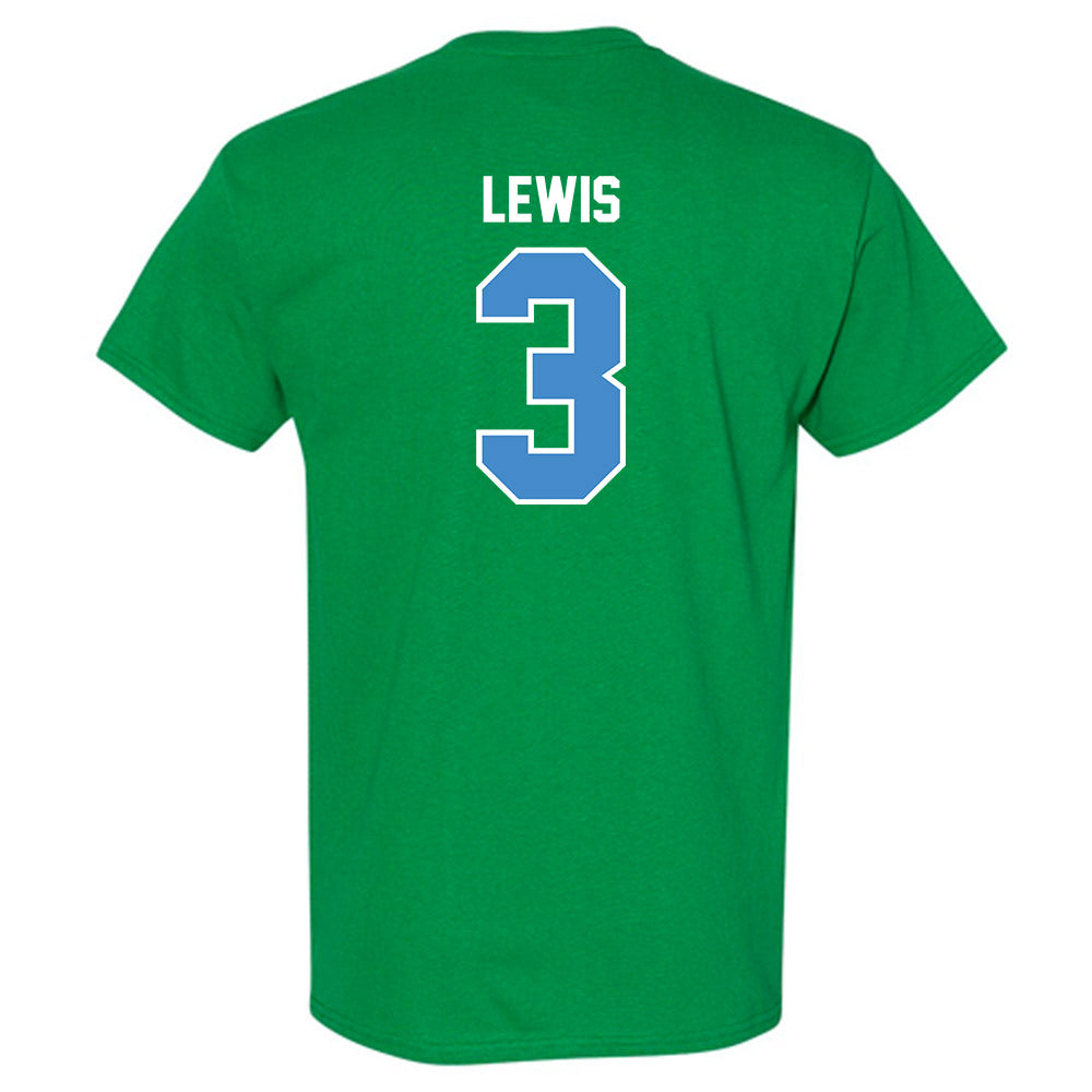Tulane - NCAA Men's Basketball : Krystian Lewis - T-Shirt-1