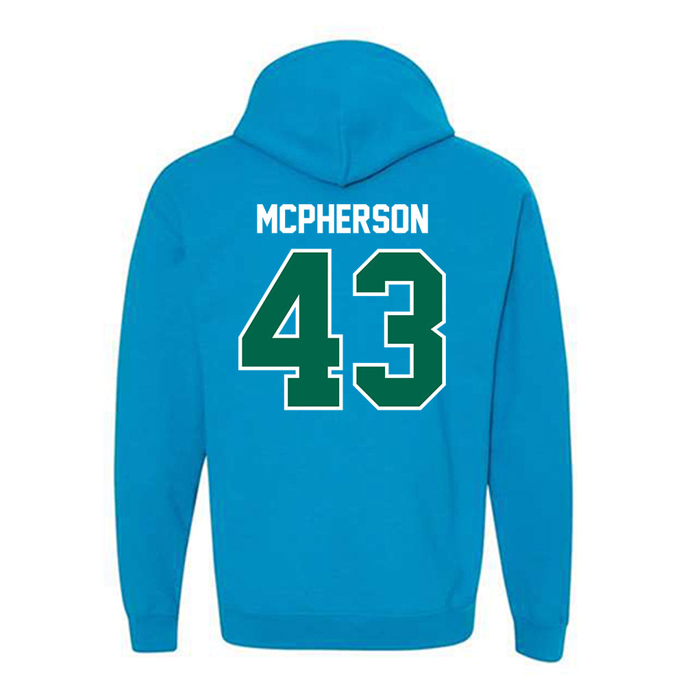 Tulane - NCAA Football : Grayson McPherson - Hooded Sweatshirt-1