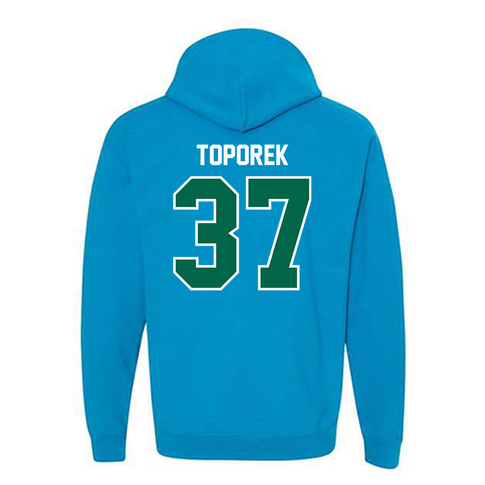 Tulane - NCAA Baseball : Jake Toporek - Hooded Sweatshirt-1