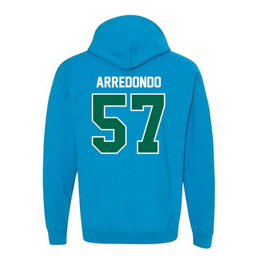 Tulane - NCAA Football : Jason Arredondo - Hooded Sweatshirt-1