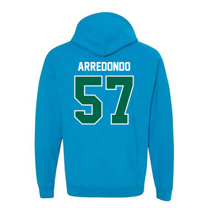 Tulane - NCAA Football : Jason Arredondo - Hooded Sweatshirt-1