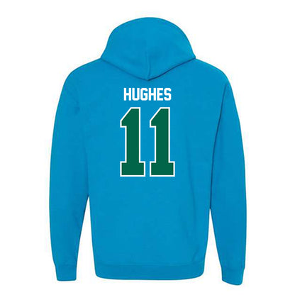 Tulane - NCAA Football : Dalton Hughes - Hooded Sweatshirt-1