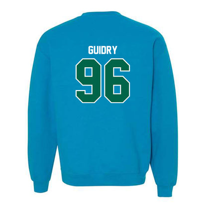 Tulane - NCAA Football : Geordan Guidry - Crewneck Sweatshirt