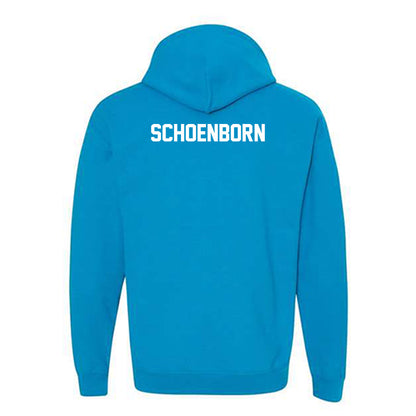 Tulane - NCAA Women's Swimming & Diving : Samantha Schoenborn - Hooded Sweatshirt-1