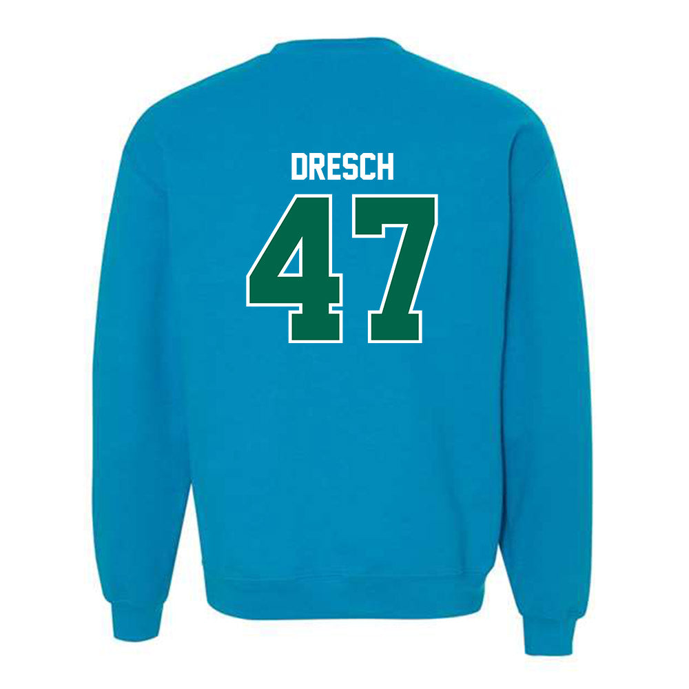 Tulane - NCAA Football : Zachary Dresch - Crewneck Sweatshirt-1