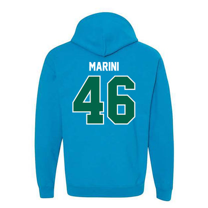 Tulane - NCAA Football : Zach Marini - Hooded Sweatshirt-1